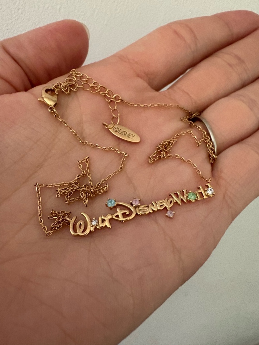 Girls Crew Walt Disney World Necklace